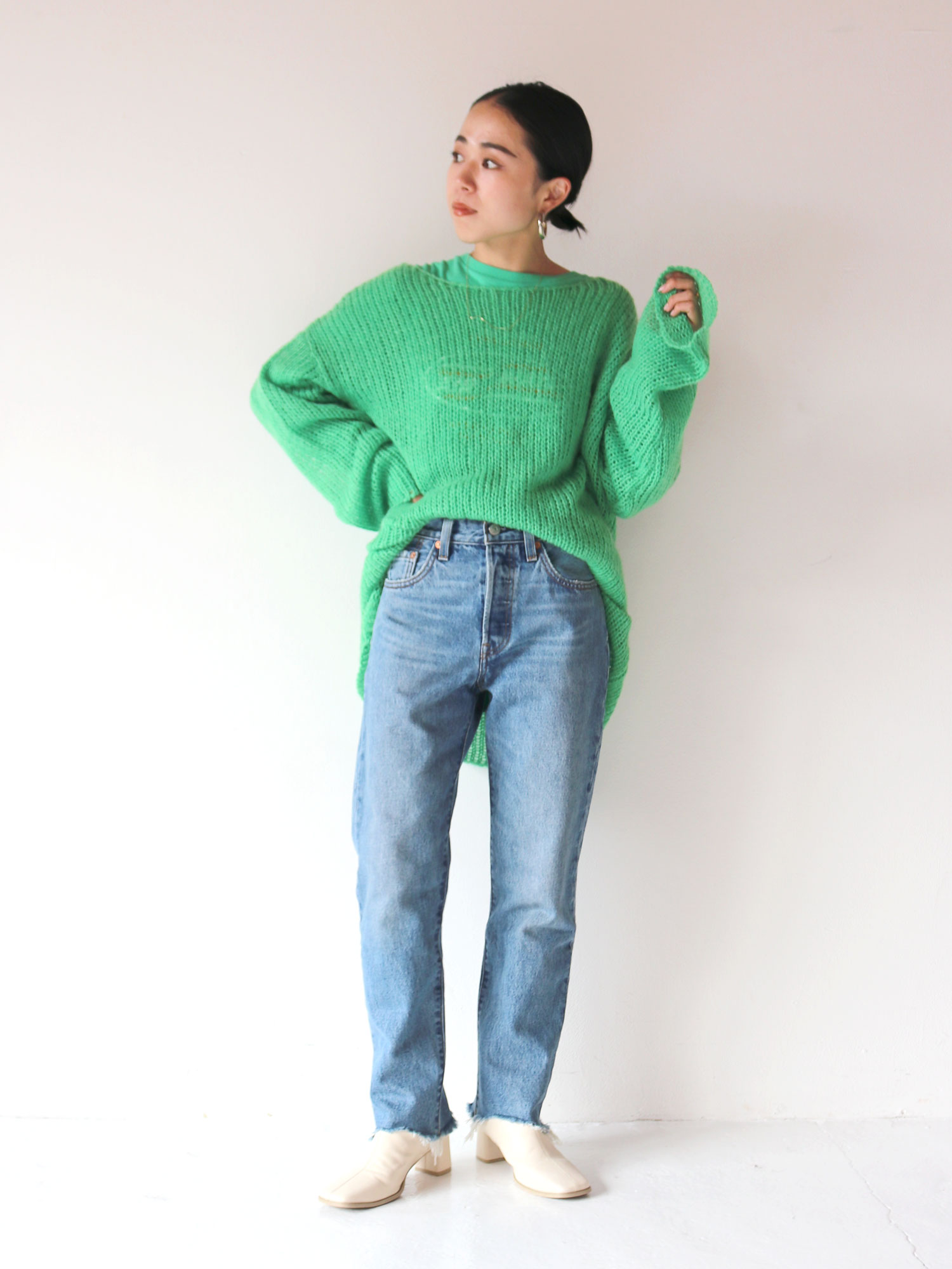 Levi's別注 501CROP DENIM