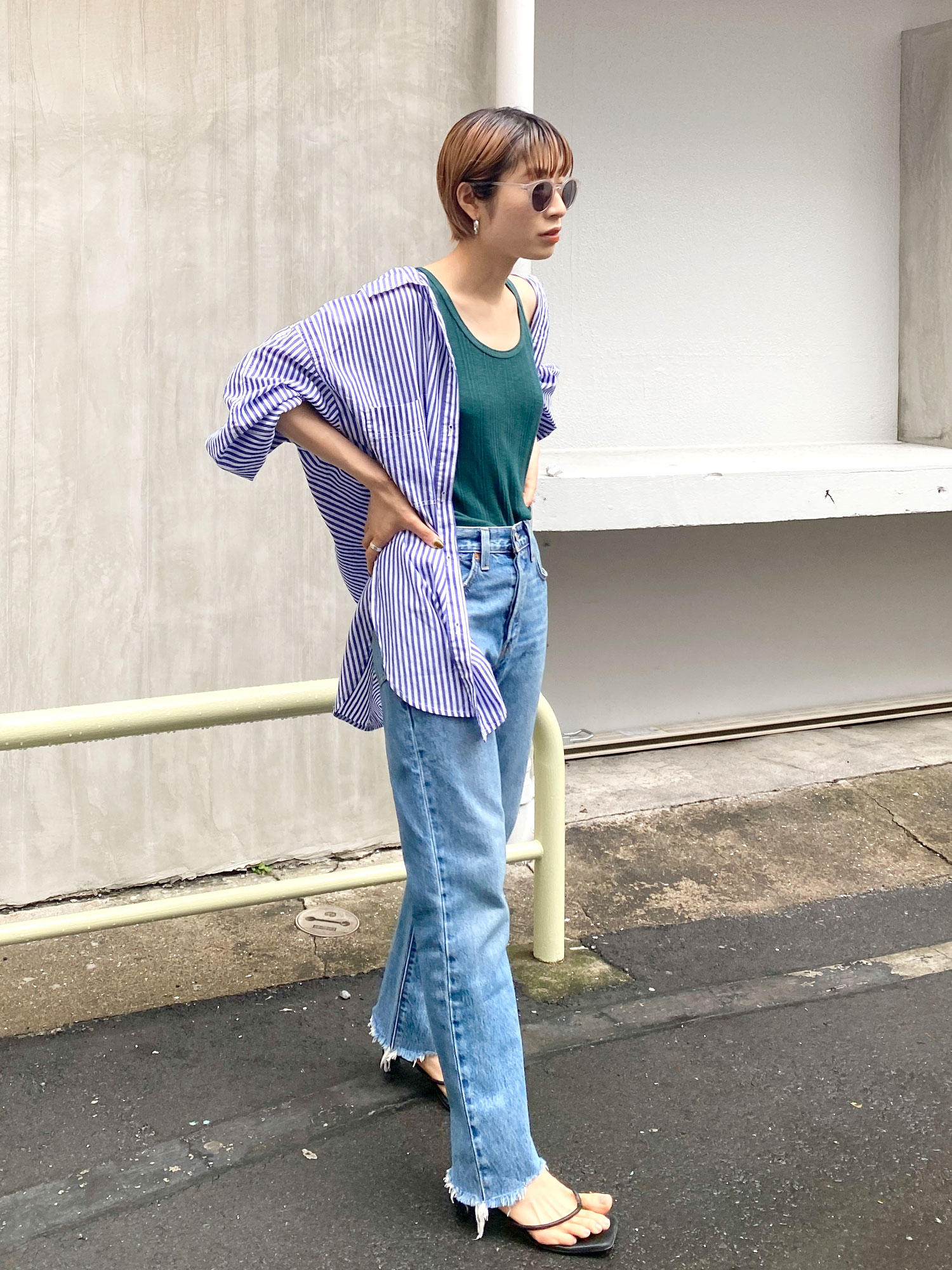 Levi's別注 501CROP DENIM