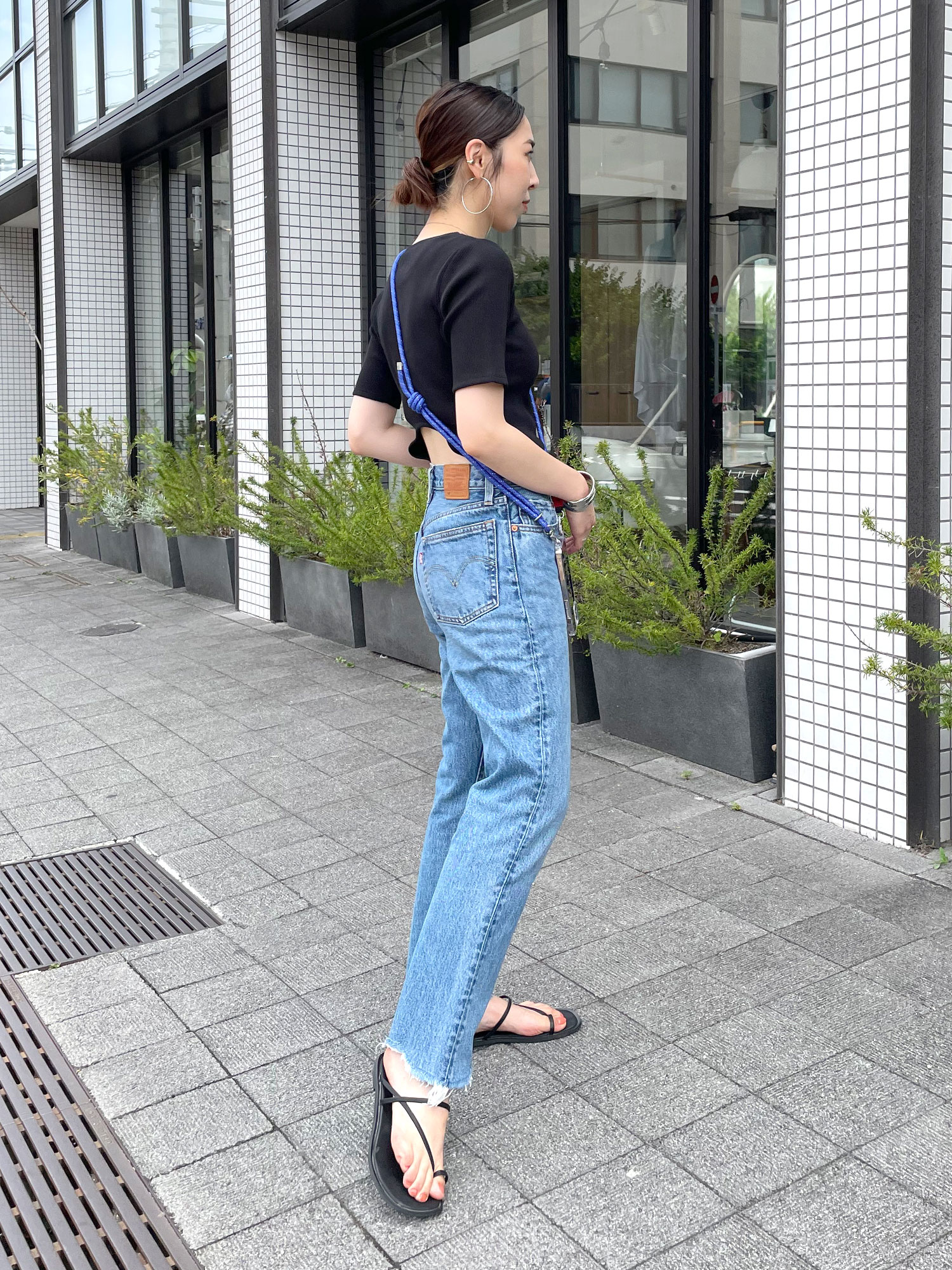 Levi's別注 501CROP DENIM